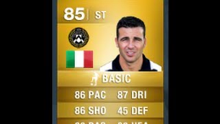 FIFA 14 Di Natale 85 Player Review & In Game Stats Ultimate Team screenshot 4