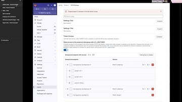 Solution Validation - Verify: Pipeline Security FY24-Q4 - Configure Job Token scope at group level
