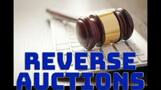Simple System for Reverse Auctions