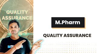M Pharm in Quality Assurance | Pharma Revolution