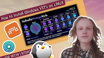 How to Install Windows VSTs on LINUX Ubuntu (KDE Neon Plasma 6.3) | Yabride 5.1 | Bitwig Studio 5.3