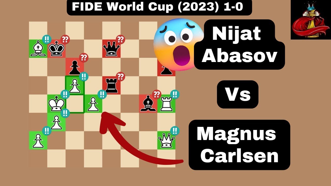 Magnus Carlsen – Nijat Abasov, FIDE World Cup 2023 1/2 final – LIVE –  Chessdom