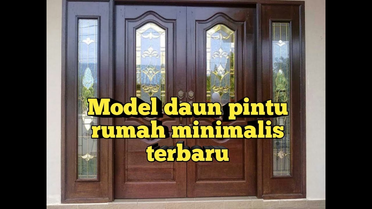  Desain  kusen pintu  rumah minimalis terbaru  YouTube