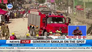 Governor Sakaja Faces Scrutiny Over Eastleigh Building Collapse