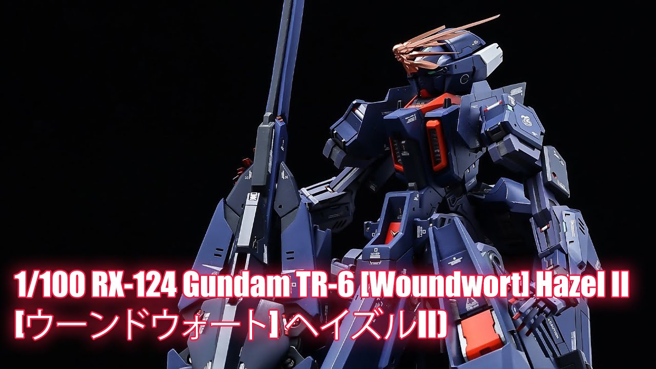 1/100 RX-124 Gundam TR-6 [Woundwort] Hazel II - Custom Build