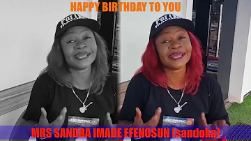 The secret why am bearing sandoka, And HBD to Mrs Sandra efenosun and miss Stacey bright