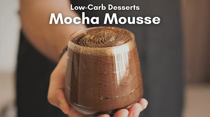 Learn to Make Eggless Low-Carb Mocha Mousse | Low-...