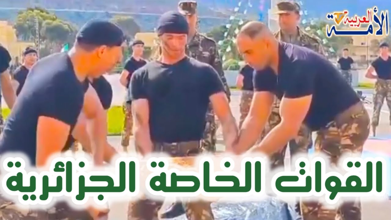 شاهد..استعراض الناحية العسكرية الثانية بوهران مدرسة ضباط الصف للعتاد