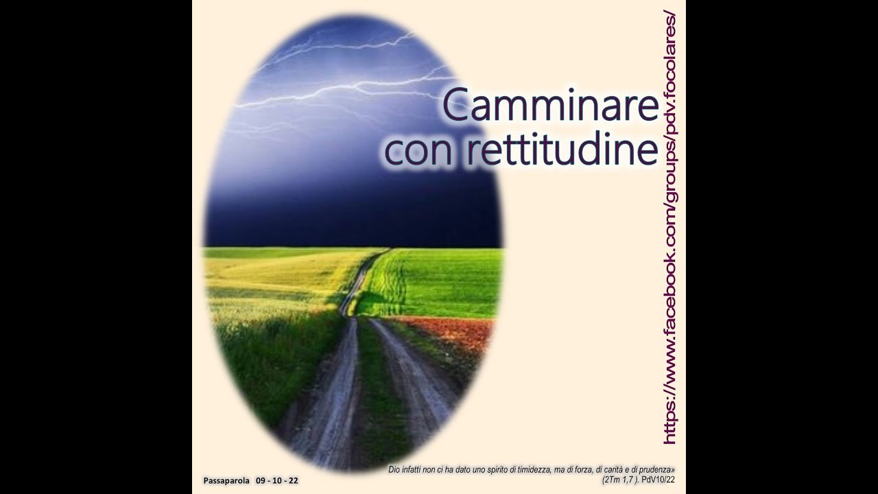Pensiero del Giorno; domenica 9 ottobre - YouTube
