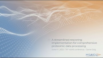 INFERYS Rescoring and CHIMERYS for comprehensive proteomic data processing - ASMS 2022