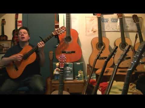 The Clancy Brothers: "Hi For The Beggar Man" Live 1966 (classical guitar cover)