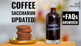 Coffee Saccharum Syrup ♻ The Ultimate Espresso Martini Syrup!