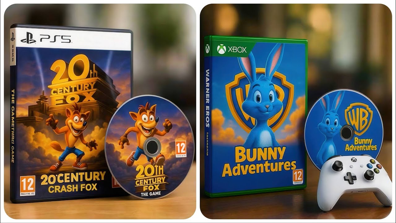 🎬Movie Studios as Video Games🎮by AI