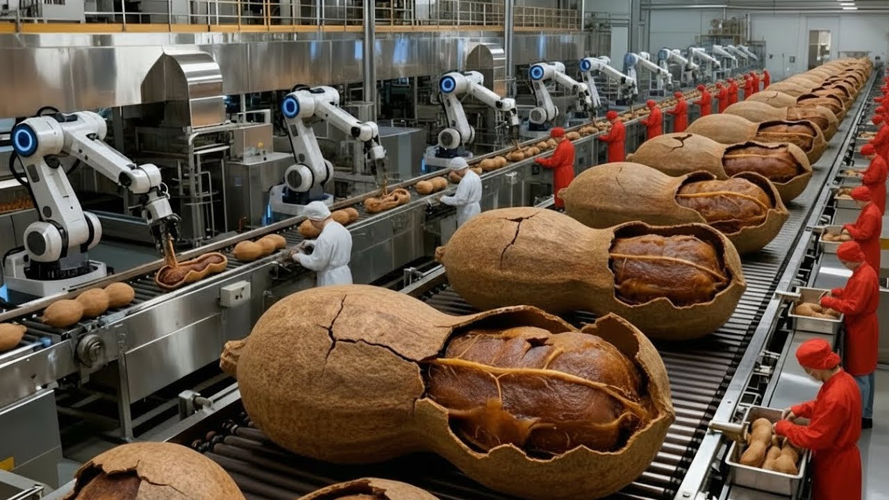 Inside a Modern Tamarind Factory | From Raw Pods to Concentrated Tamarind Paste (Full Process)