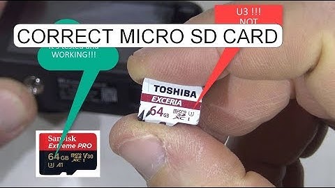 FIX SLOW SD CARD ISSUE XIAOMI MIJIA 4K ACTION CAMERA