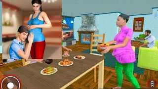 Virtual Pregnant Mom Family Simulator Android Gameplay HD | MGVGAMES screenshot 2