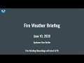 WA & North ID Fire Weather Briefing - June 10, 2026