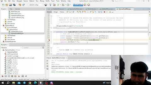 Pemrograman Java | pembuatan aplikasi menu sederhana menggunakan apache netbeans | operasi dua nilai
