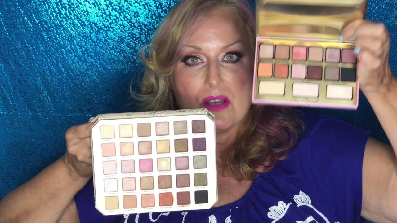 TOO FACED FACEOFF!  I Want Kandee Candy Eyes VS Natural Love Palettes