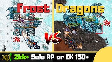 RP or EK 150+ Okolnir  [Tibia Solo Paladin - Solo Knight]