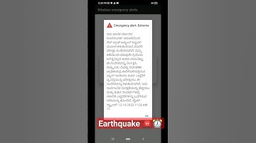 earthquake alarm,before 60 seconds 🥺😱
