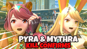 Pyra amd Mythra Kill Confirms Combos!! Super Smash Bros Ultimate