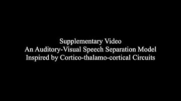 An Audio-Visual Speech Separation Model Inspired by Cortico-Thalamo-Cortical Circuits