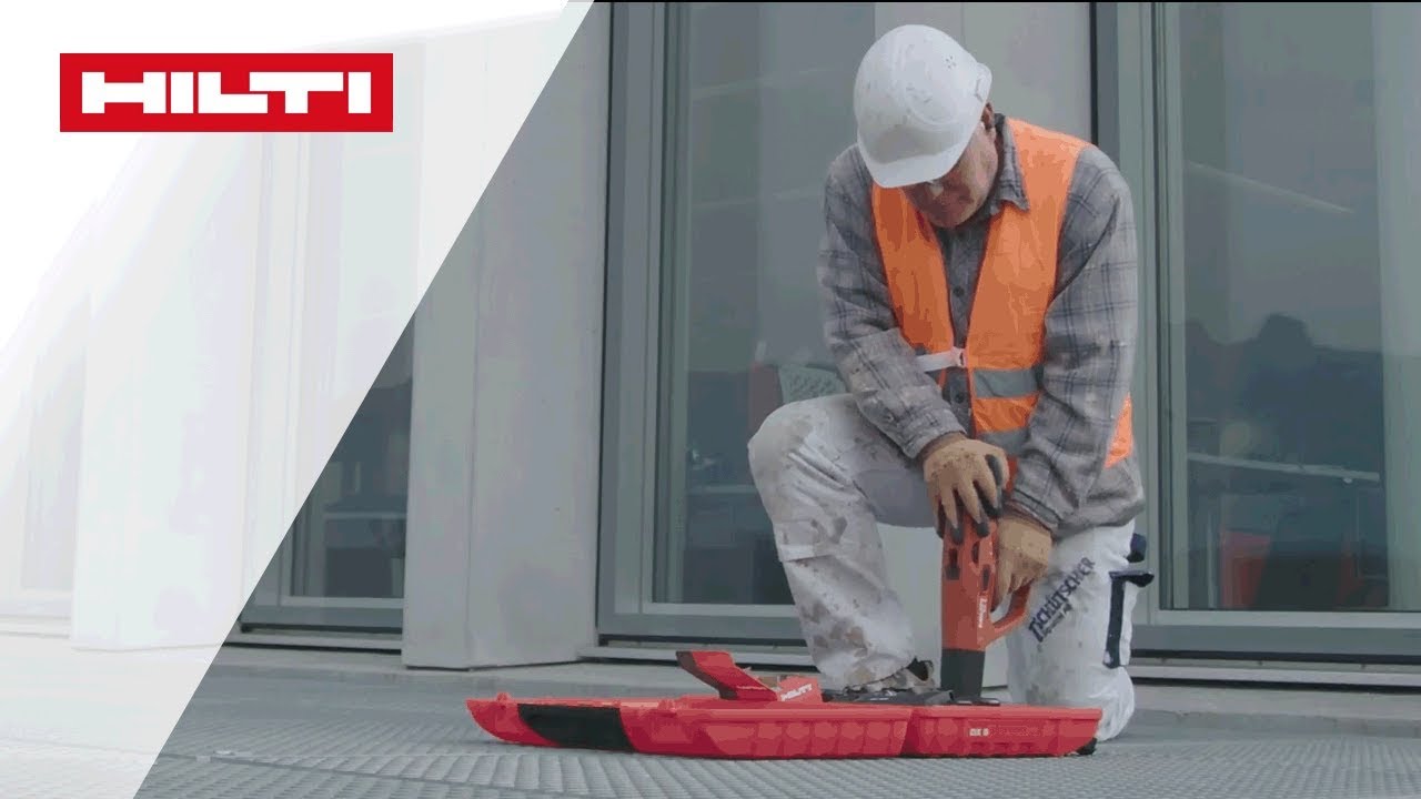 ANLEITUNG zum Hilti DX 5 Bolzensetzgerät hohe Produktivität und