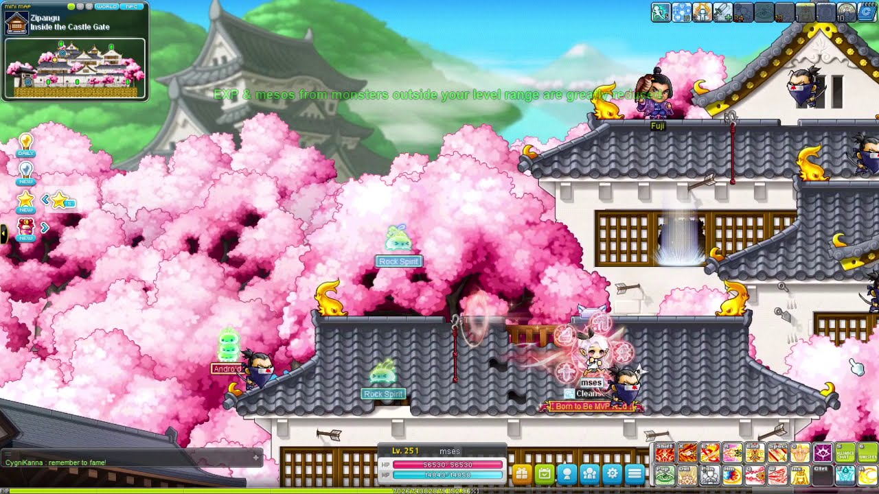 MapleStory] Ninja Castle Revamp 2021 - How to fight Toad Boss