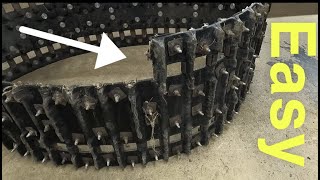 How To Change The Track On Your Snowmobile! Step-by-Step