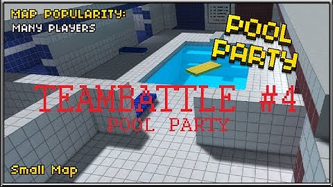 Pixel Gun 3D Teambattle #4 - Pool Party