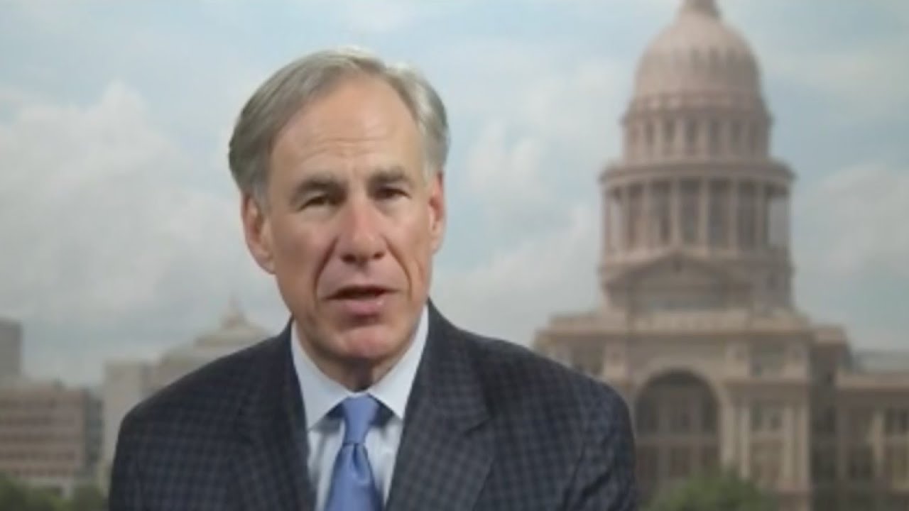 Gov. Greg Abbott discusses the Texas response to coronavirus and Polk ...
