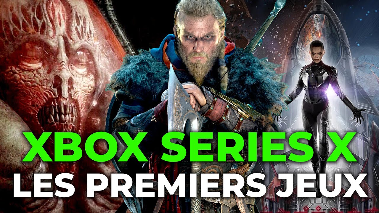 XBOX SERIES X : LES PREMIERS JEUX - YouTube