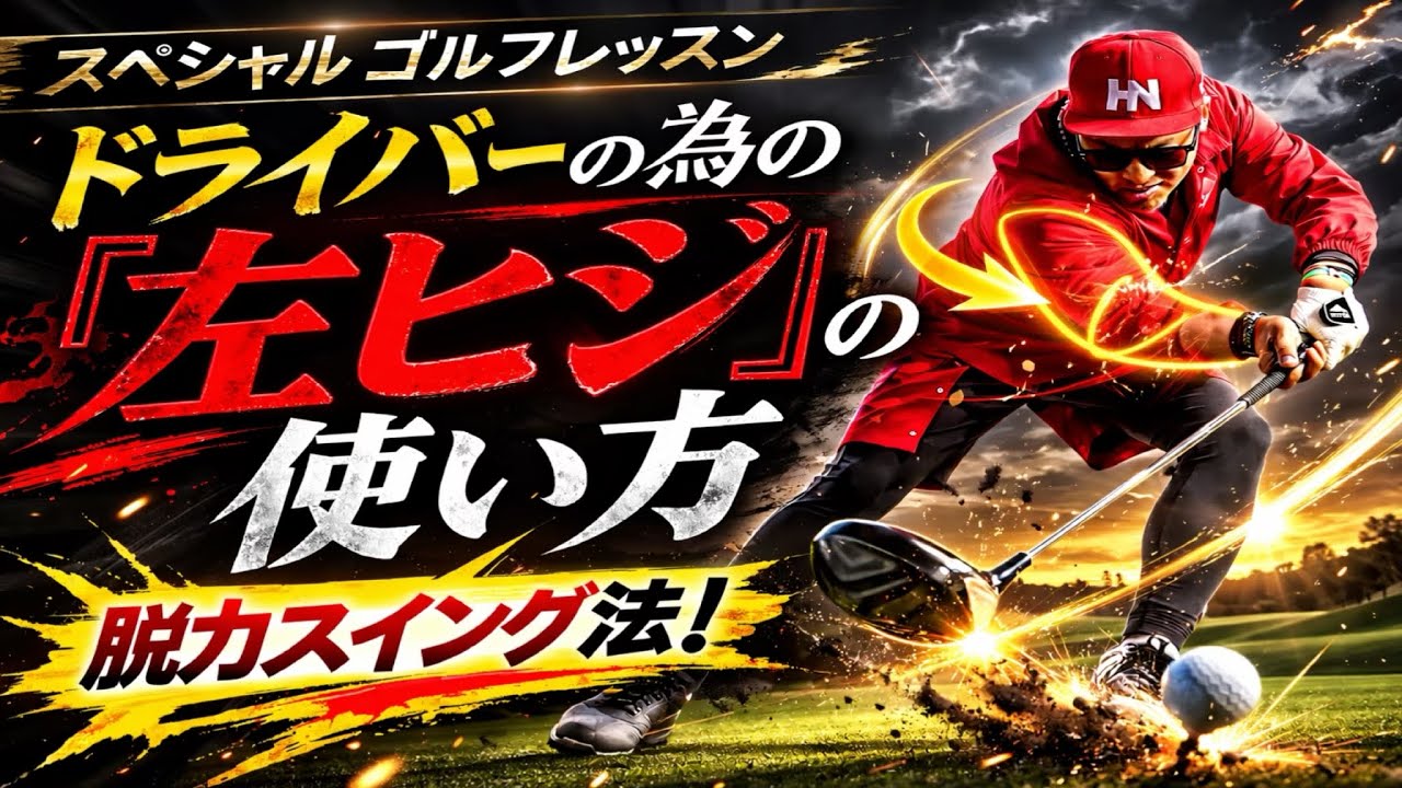 【ゴルフレッスン動画】正しいバックスイングと切り返し！飛距離＋安定したスイング