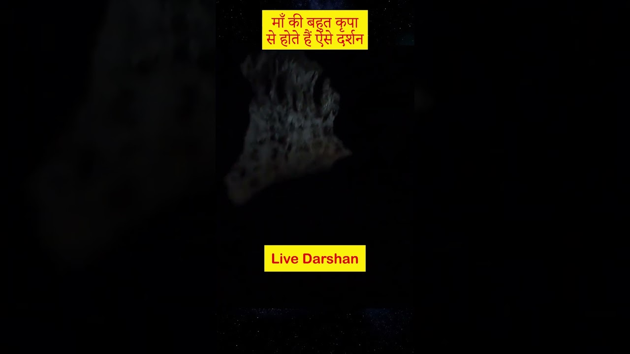 वैष्णो देवी गुफा के अद्भुत दर्शन VAISHNO DEVI CAVE DARSHAN #वैष्णोदेवी  #matarani #status #shorts
