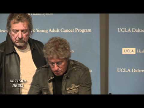 ROGER DALTREY, ROBERT PLANT HELP LAUNCH UCLA TEEN ...