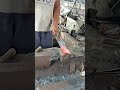 #blacksmithing make a knife handle under the knife #medievalblacksmith #welding