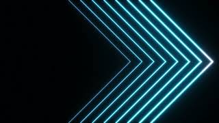 Neon Triangle Lines Blue (Left To Right) | Looping Animation | After Effects | 2022 | 1 Hour