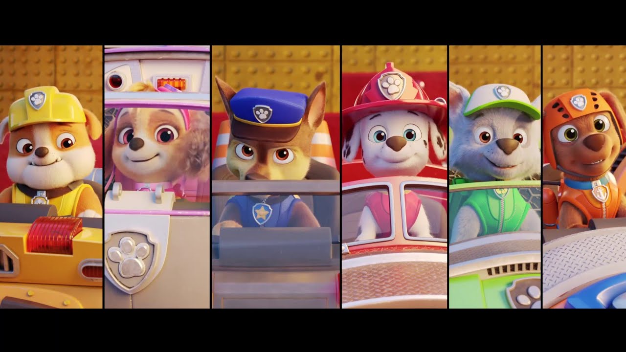 PAW Patrol The Movie Opening Title Theme Song YouTube