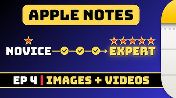 Ep. 4 - Working with Images and Videos | Apple Notes Masterclass | Novice to Expert