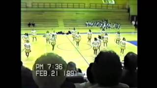 SSMS Cheer Dance at SSHS FEB 21 1991
