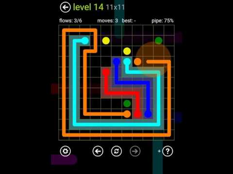 FLOW FREE extreme pack 11X11 all levels