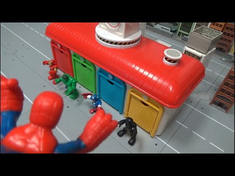 스파이더맨, 은둔 그리고 습격 Spiderman, hide and <strong>raid</strong>