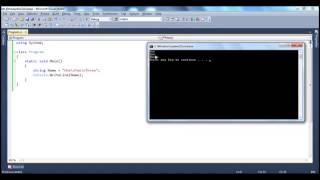 Part 4   C# Tutorial   String type in c# avi 2