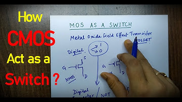 How CMOS act as a Switch | Day On My Plate