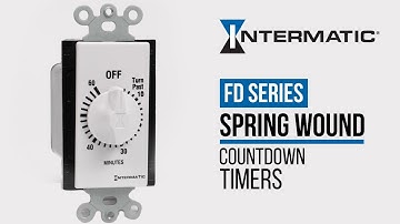 Intermatic FD Series Spring Wound Countdown Timers