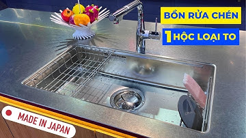 Bồn rửa chén 1 hộc loại to của Shigeru LE JSN K 2F FS | HUGA