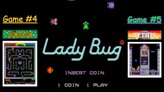 Lady Bug - MAME - 83,400 screenshot 2