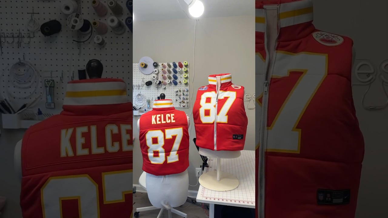 Индивидуальные стеганые жилеты Трэвиса Келси✂️ 