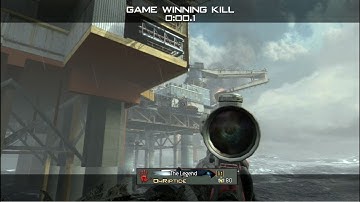 I Hit My Best Slideshot! (MW3 Out of Map Trickshotting)